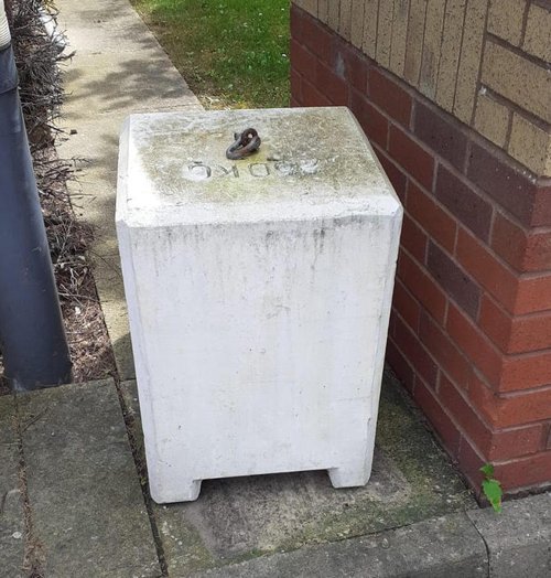 8x Concrete Marquee Weights - Lincolnshire