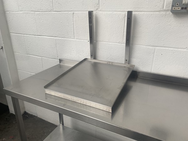 Secondhand Stainless Steel Heavy Duty Microwave Shelf For Sale
