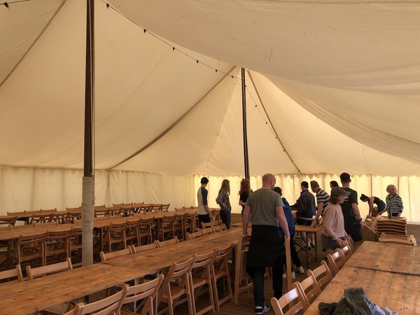 Traditional 60'x40' Marquee for sale