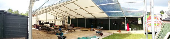 Large marquee for sale - Scotland