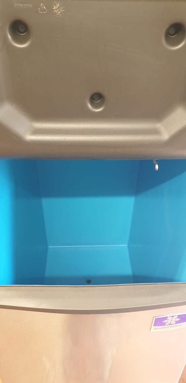 Icemaker with Storage Bin