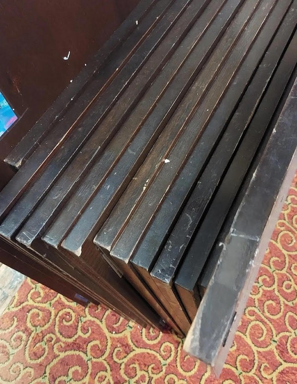 Dark Wooden Tables