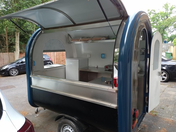 Secondhand Used Ice Cream Trailer For Sale