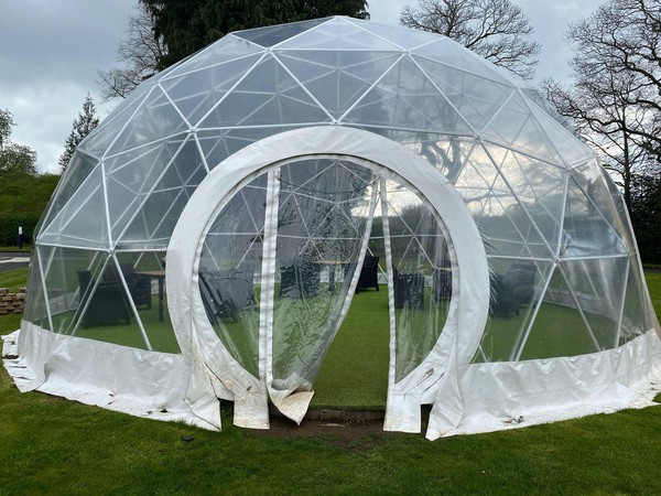 Secondhand Used Freedome 75m2 Event Dome