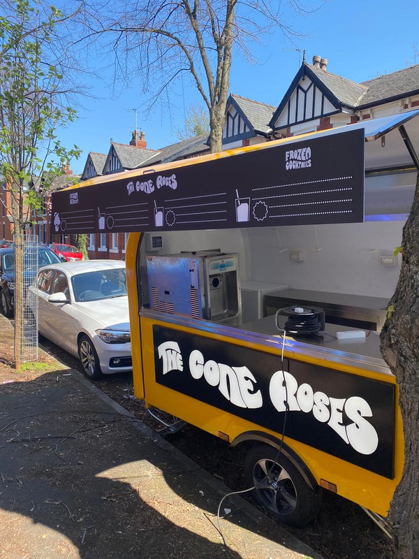 Used ice cream trailer