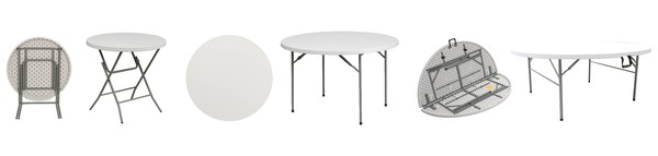 Brand New Plastic Folding Tables For Sale