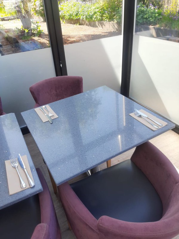 17x Grey Sparkle Matching Granite Table Tops (in various sizes) - West Lancashire 3