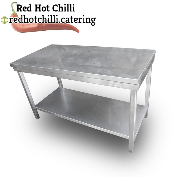 Secondhand 1.4m Stainless Steel Table For Sale