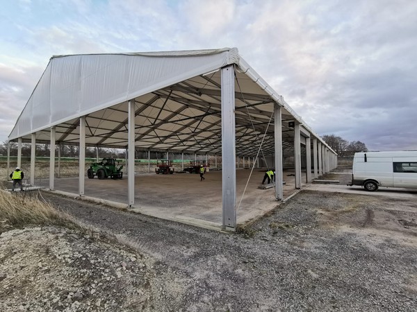 30m x 85m HTS L Series marquee for sale