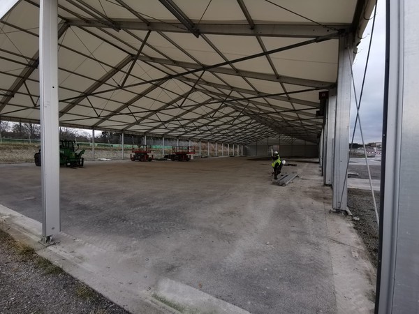 HTS L Series marquee 30m wide