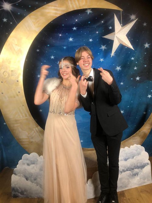 Gold Crescent Moon Backdrop Gold Crescent Moon Backdrop