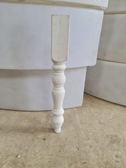 730mm Painted Wooden Table Legs