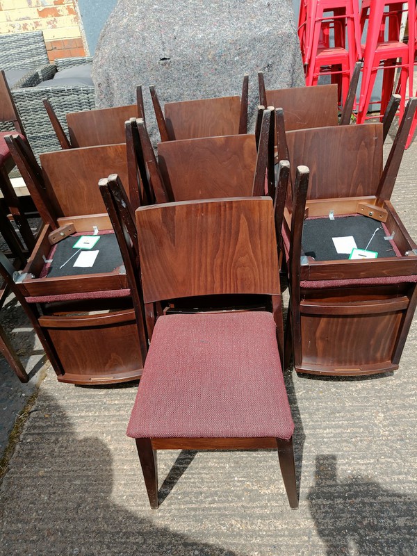 Dark Oak Dining Chairs