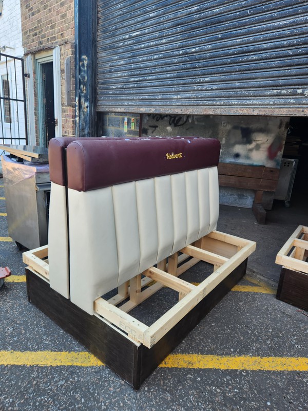 Secondhand Used Back to Back Bench Seating For Sale