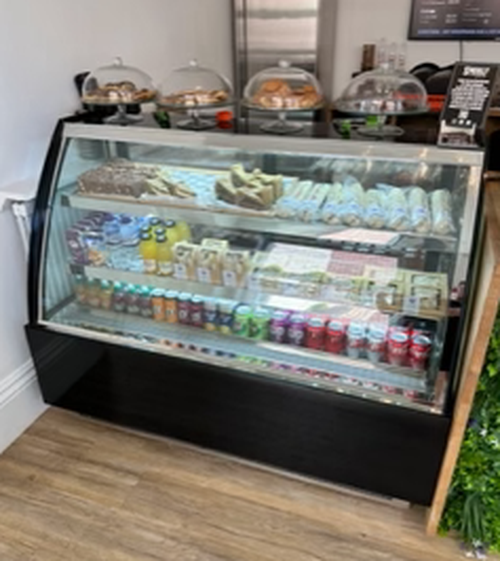 Serve over fridge Serve over fridge