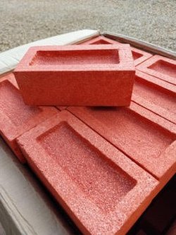 Secondhand 8” x 4” x 3” Prop Bricks For Sale