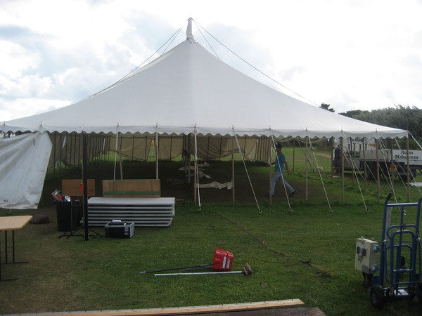 Used Pole marquee 40ft x 80ft