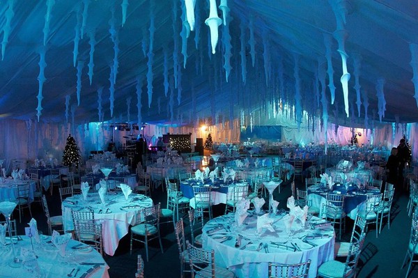 Ice cave themed event