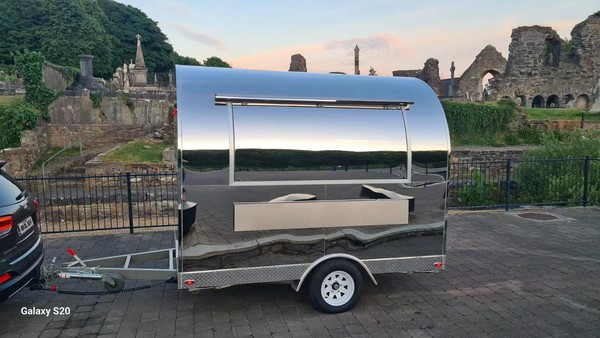 Stainless Steel Catering Trailer