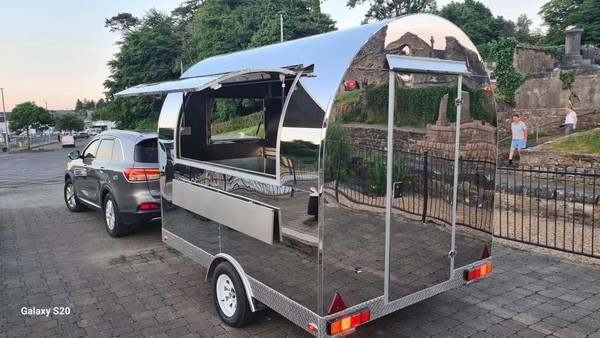Stainless Steel Catering Trailer Pod