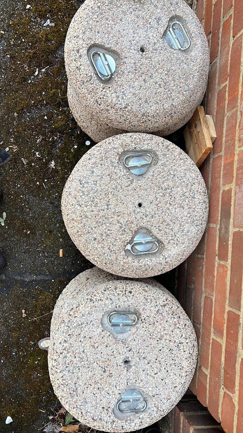 New Heavy Duty Concrete Parasol Bases For Sale New Heavy Duty Concrete Parasol Bases For Sale