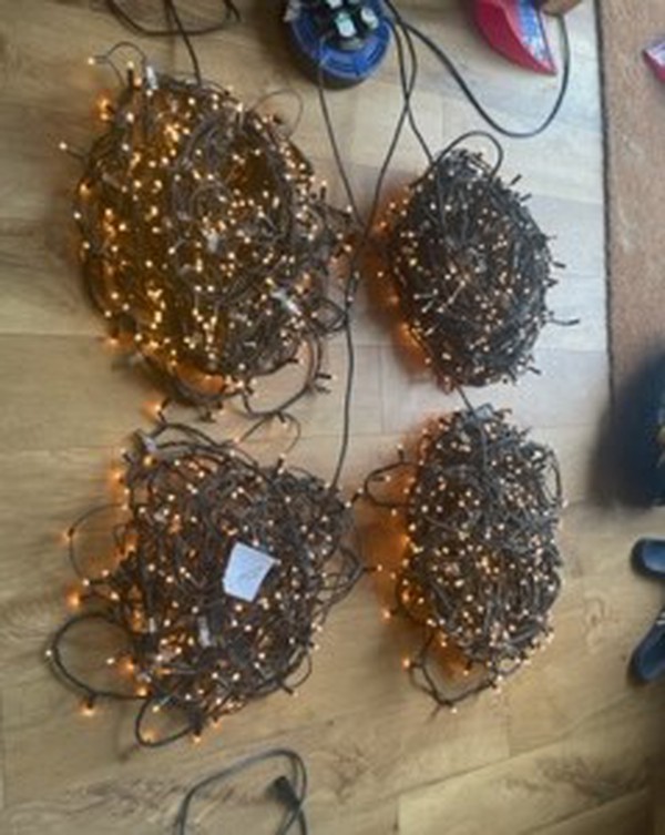 Secondhand Black Used Fairy Lights For Sale
