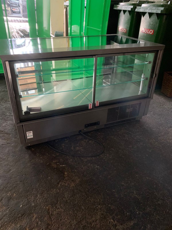 Secondhand Used Roller Grill Countertop Display Fridge