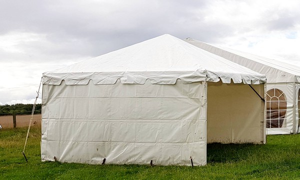 3m x 3m (10ft x 10ft) framed marquee for sale