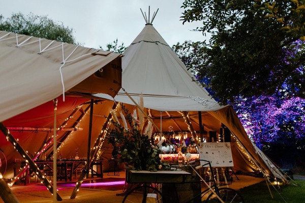 Magical tipi wedding marquee for sale
