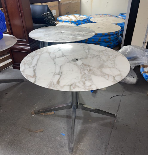 Marble tables