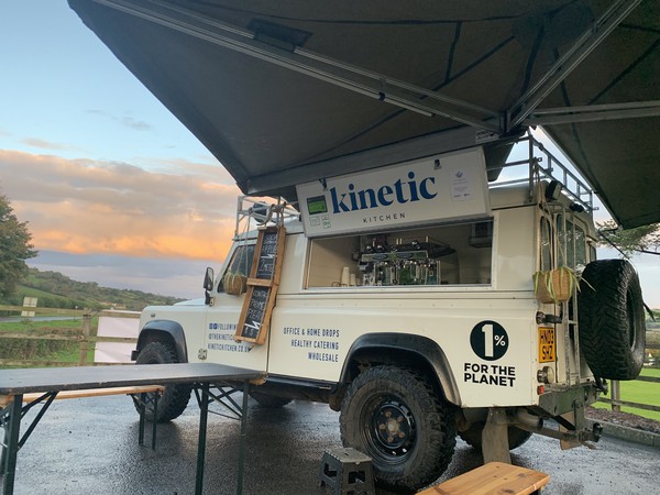 Secondhand Used Land Rover Defender Coffee Truck
