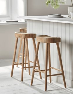 Cox and Cox wooden bar stools