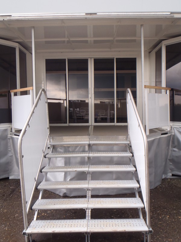 Expanding Hospitality Exhibition Trailer For Sale