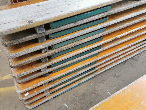 Job Lot 20x Octoberfest Style Genuine German Benches For Sale