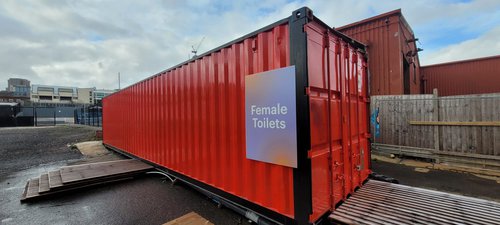 Ladies toilet container for sale Ladies toilet container for sale
