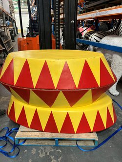 Secondhand Circus Themed Plinths For Sale