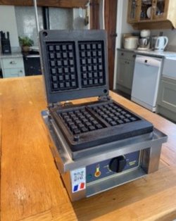 Secondhand RollerGrill Single Liege Waffle Iron For Sale