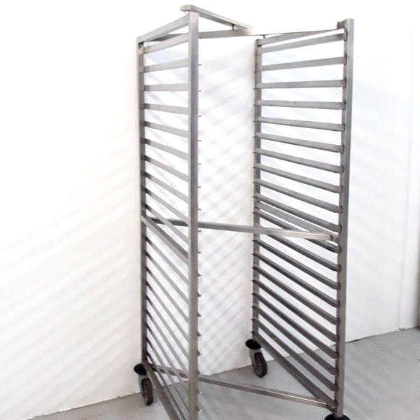 Used gastronorm kitchen trolly