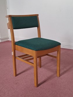 Secondhand Upholstered Church Chairs For Sale
