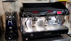 Sanremo Verona RS 2-group Espresso Machine and Sanremo SR50 on-demand grinder