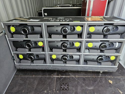 Case of Panasonic PT-RW430 Video Projectors Case of Panasonic PT-RW430 Video Projectors