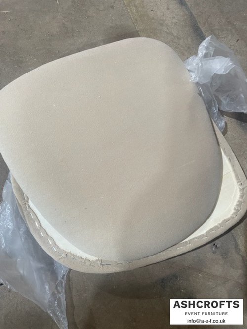 Ivory Dralon Seat Pad Ivory Dralon Seat Pad
