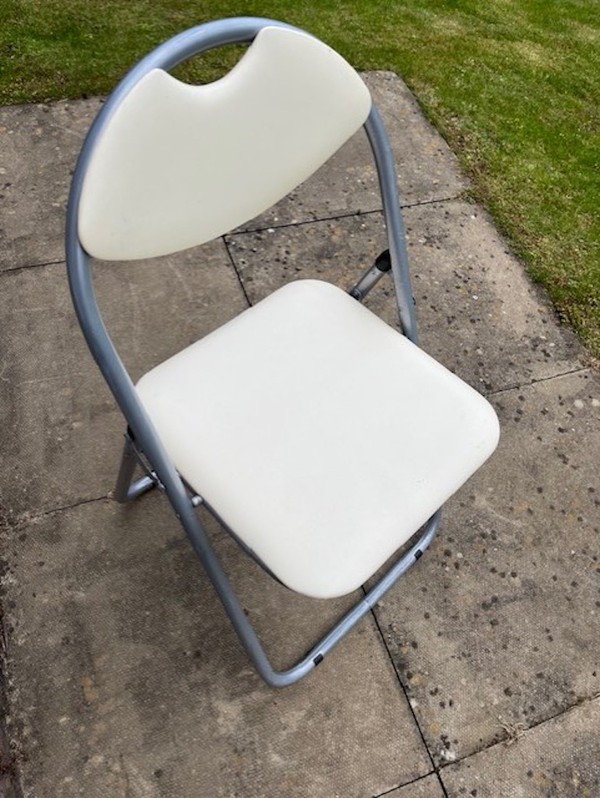 50x Folding Metal Padded Chairs
