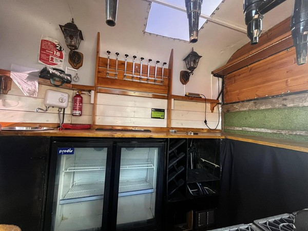 Secondhand Used Converted Horse Box Bar