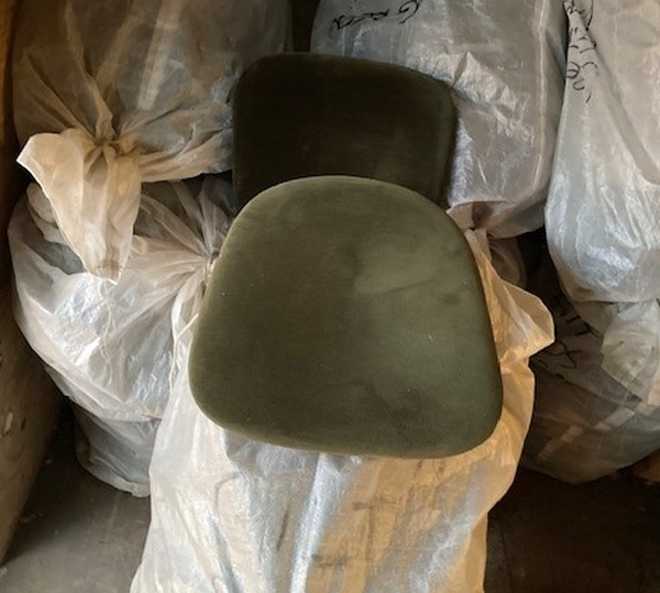 Used chair pads