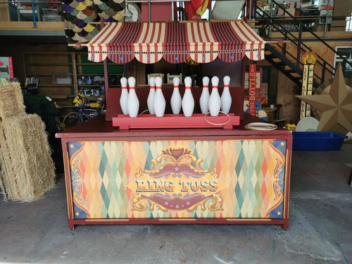 Ring toss fair ground game Ring toss fair ground game