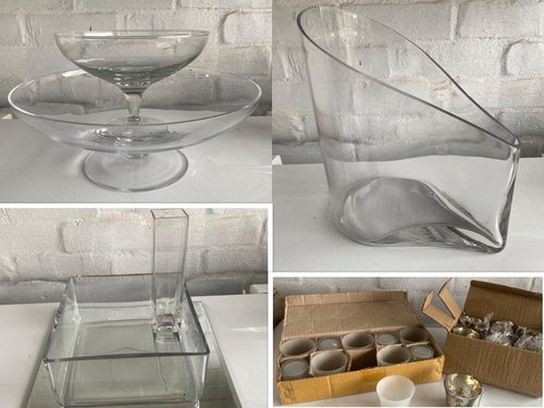 Assorted Florist Display Vases for events Assorted Florist Display Vases for events