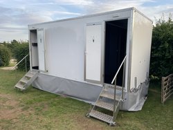 3 + 3 toilet trailer for sale