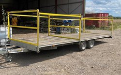 Single Toilet transport trailer for sale