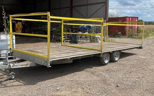 Single Toilet transport trailer for sale